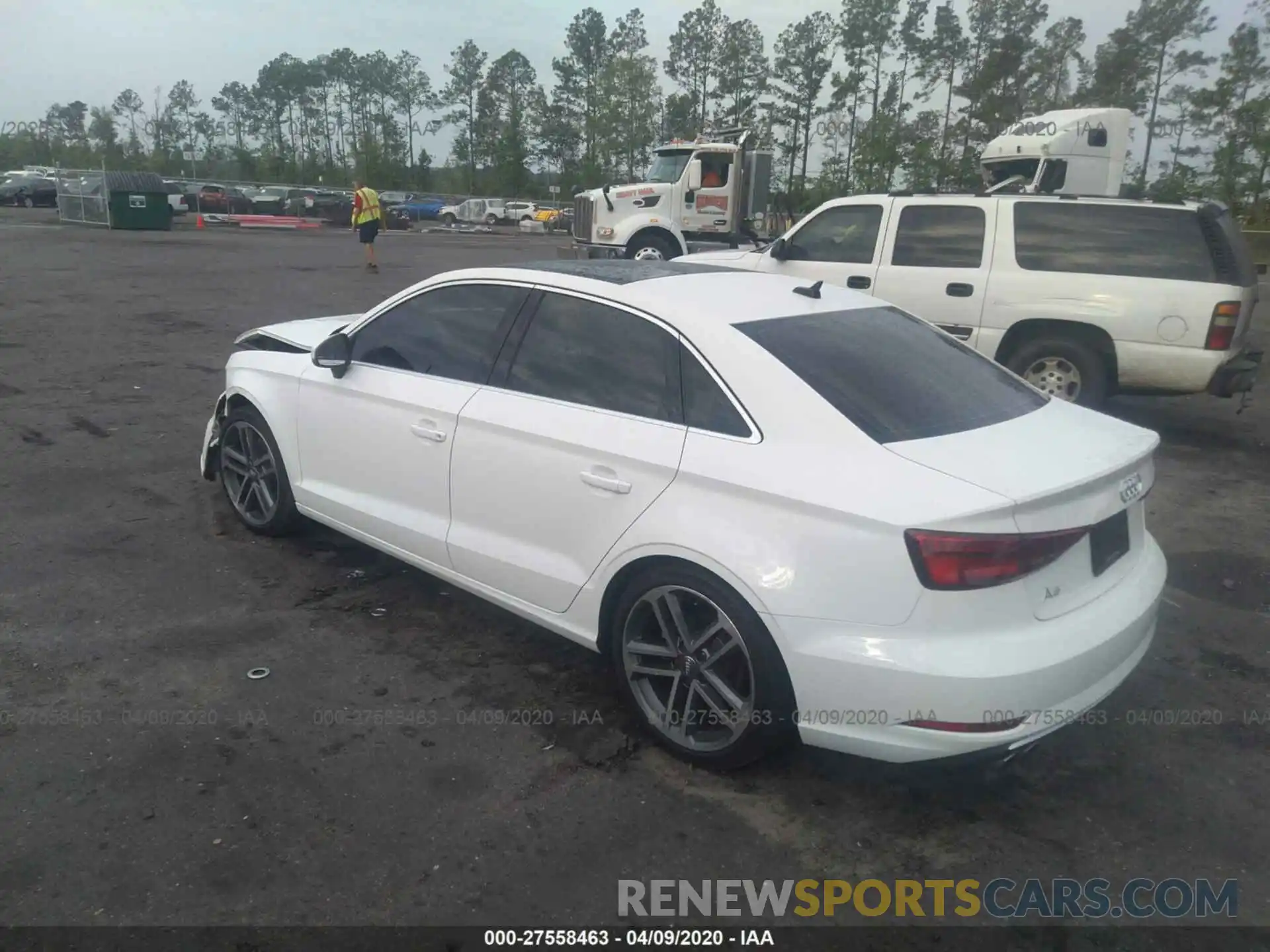 3 Photograph of a damaged car WAUAUGFF7K1013979 AUDI A3 2019