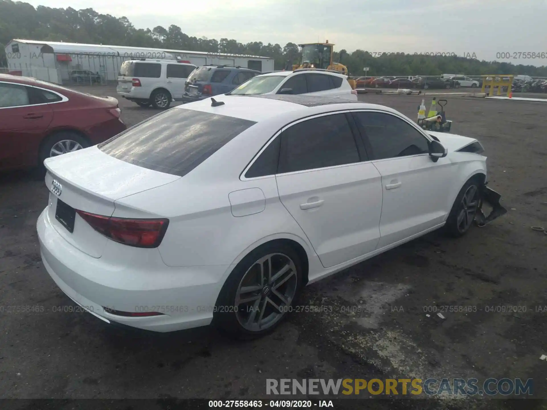 4 Photograph of a damaged car WAUAUGFF7K1013979 AUDI A3 2019