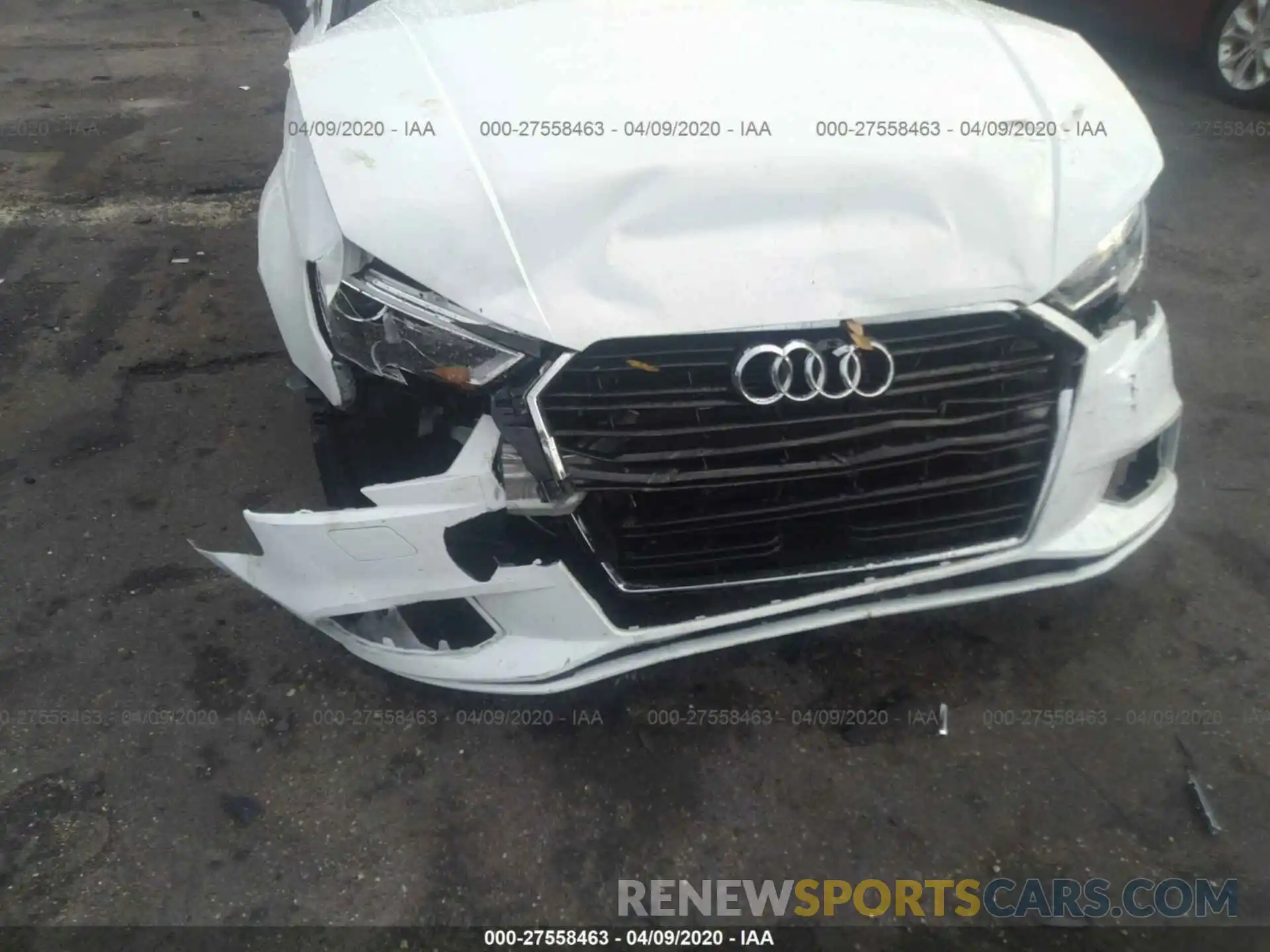 6 Photograph of a damaged car WAUAUGFF7K1013979 AUDI A3 2019