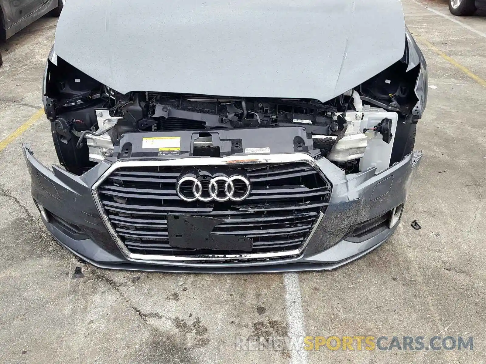 9 Photograph of a damaged car WAUAUGFF7K1018681 AUDI A3 2019