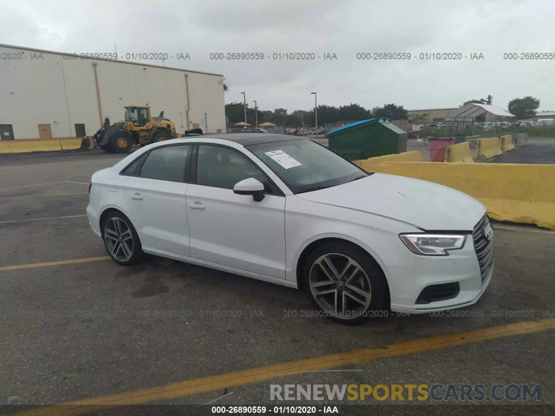 1 Photograph of a damaged car WAUAUGFF7KA081473 AUDI A3 2019