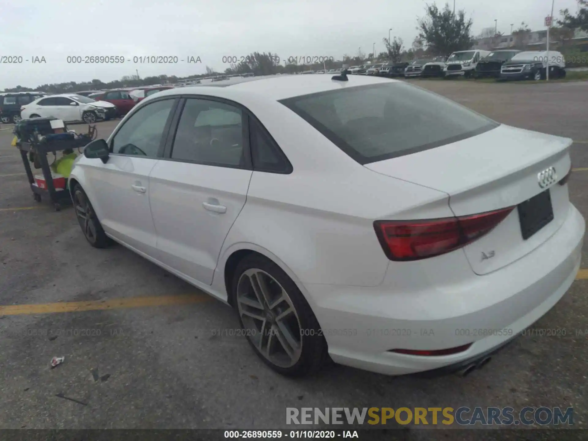 3 Photograph of a damaged car WAUAUGFF7KA081473 AUDI A3 2019