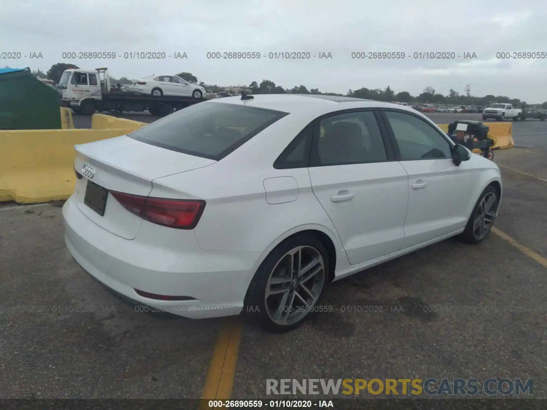 4 Photograph of a damaged car WAUAUGFF7KA081473 AUDI A3 2019