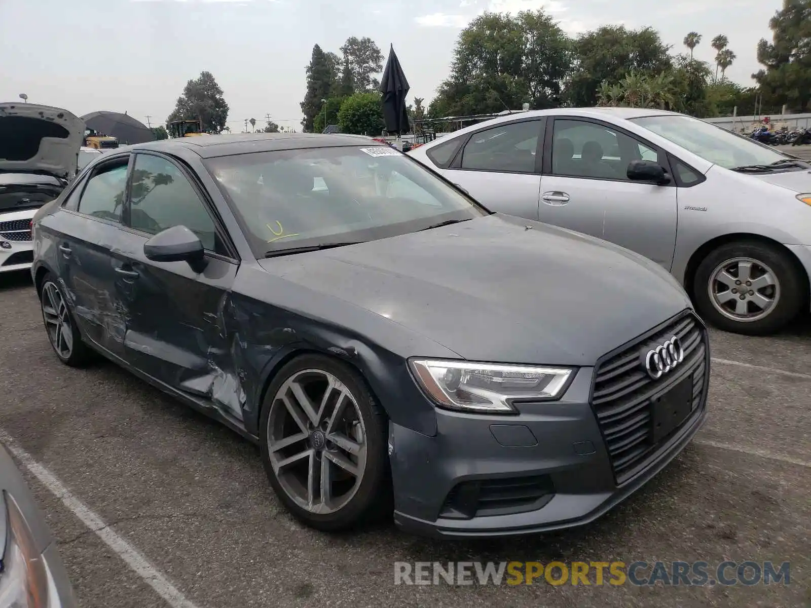 1 Photograph of a damaged car WAUAUGFF7KA115864 AUDI A3 2019