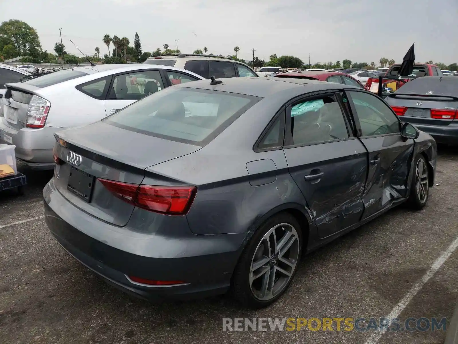 4 Photograph of a damaged car WAUAUGFF7KA115864 AUDI A3 2019