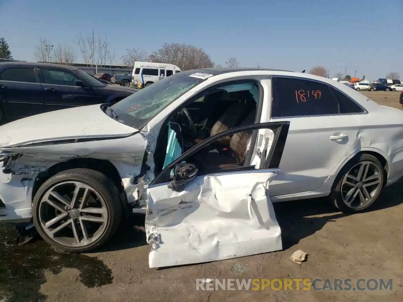 9 Photograph of a damaged car WAUAUGFF8K1015241 AUDI A3 2019