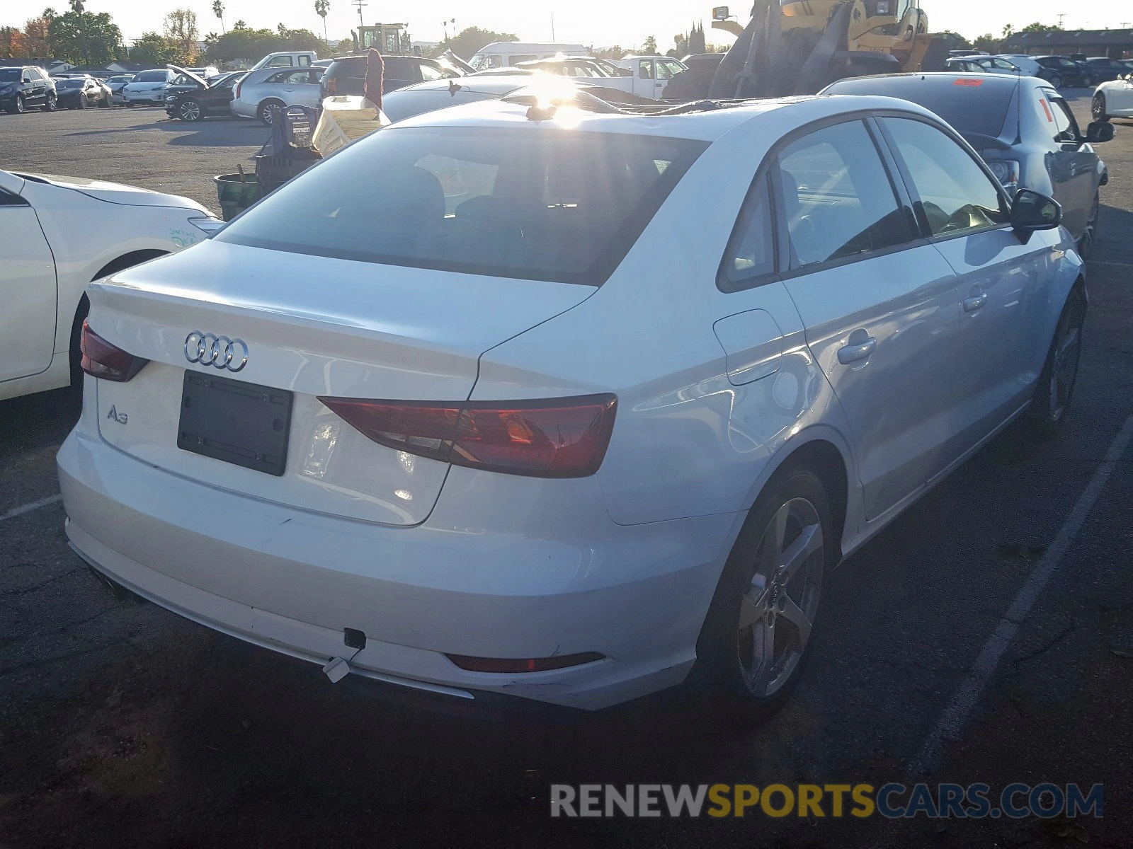 4 Photograph of a damaged car WAUAUGFF9K1010825 AUDI A3 2019