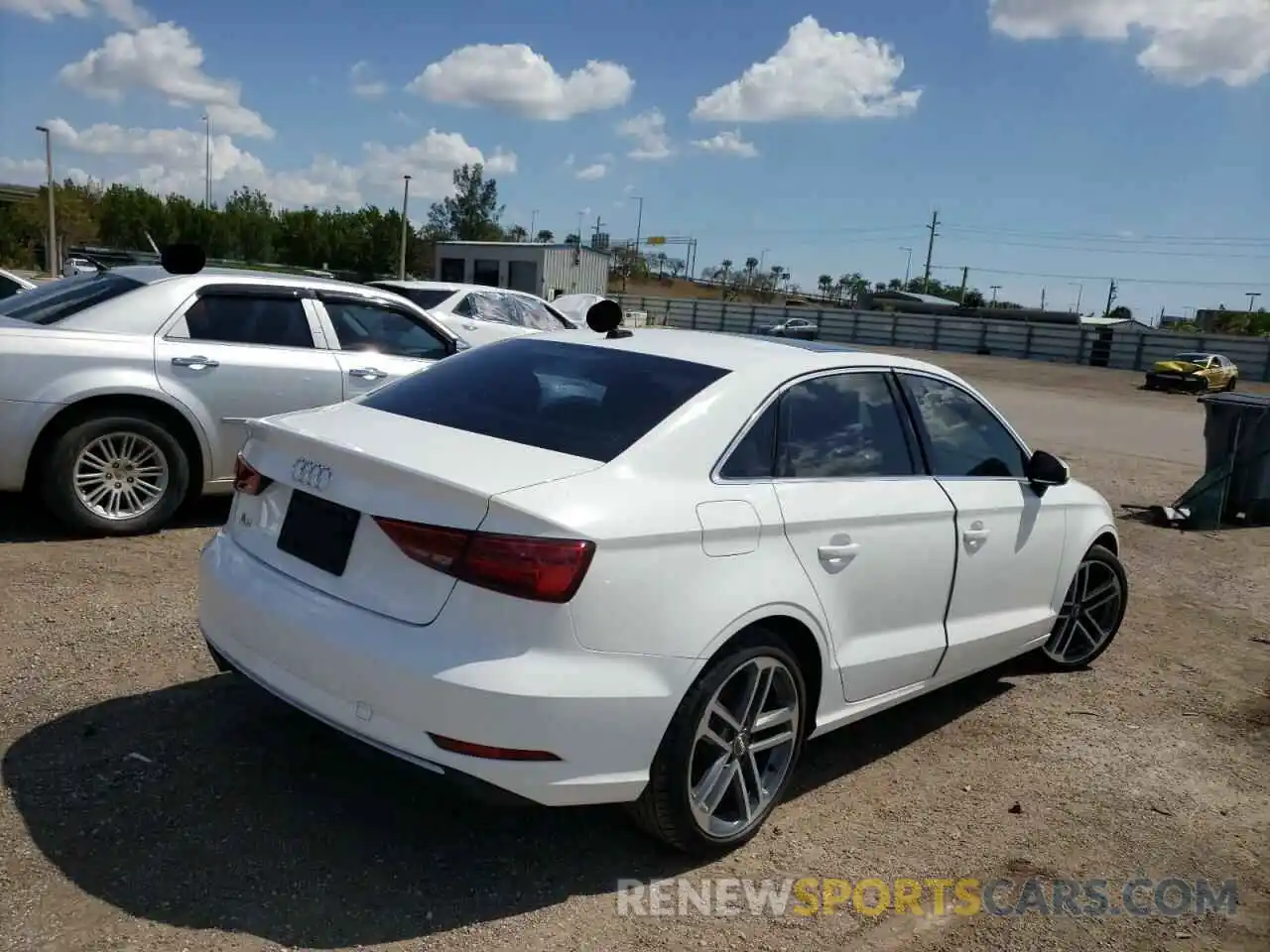 4 Photograph of a damaged car WAUAUGFFXK1012275 AUDI A3 2019