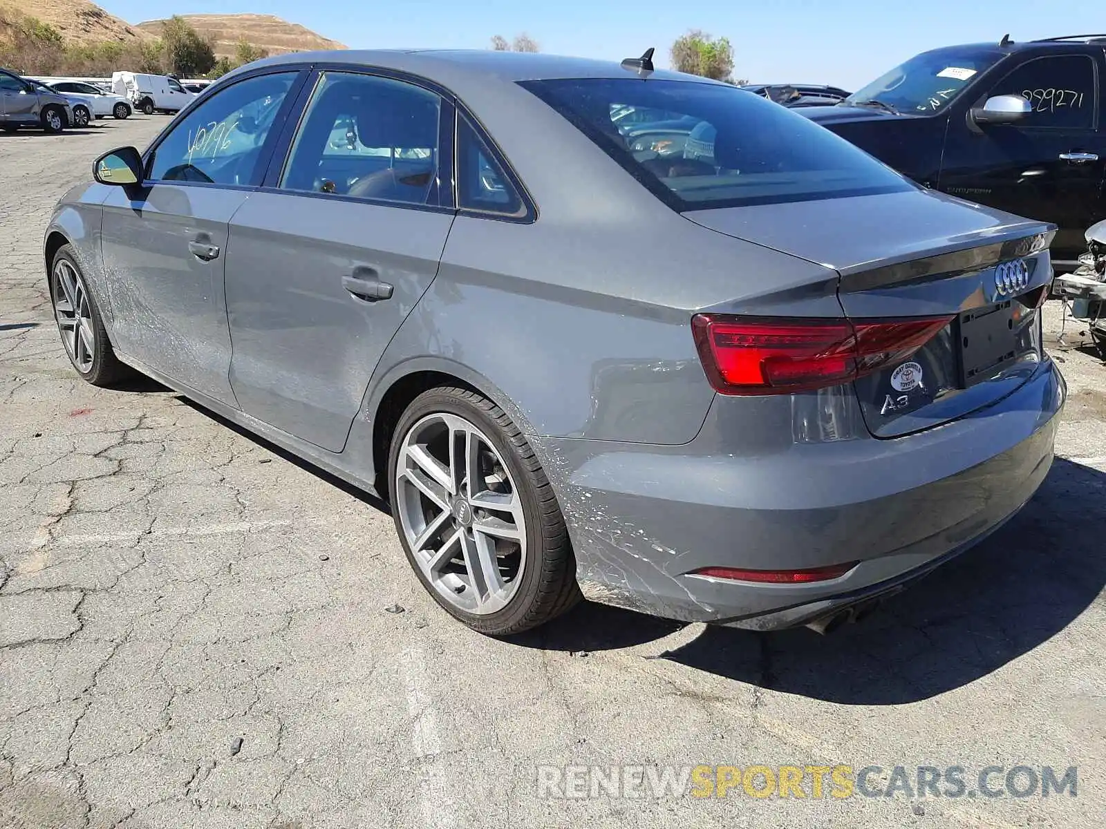 3 Photograph of a damaged car WAUAUGFFXKA085436 AUDI A3 2019