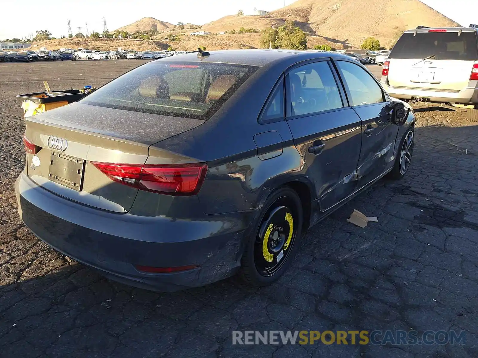 4 Photograph of a damaged car WAUAUGFFXKA085436 AUDI A3 2019