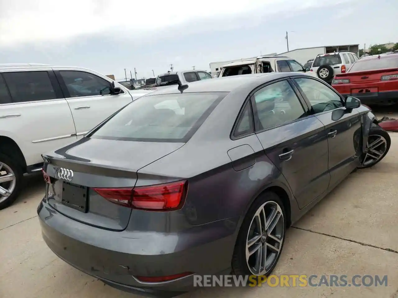 4 Photograph of a damaged car WAUAUGFFXKA104258 AUDI A3 2019