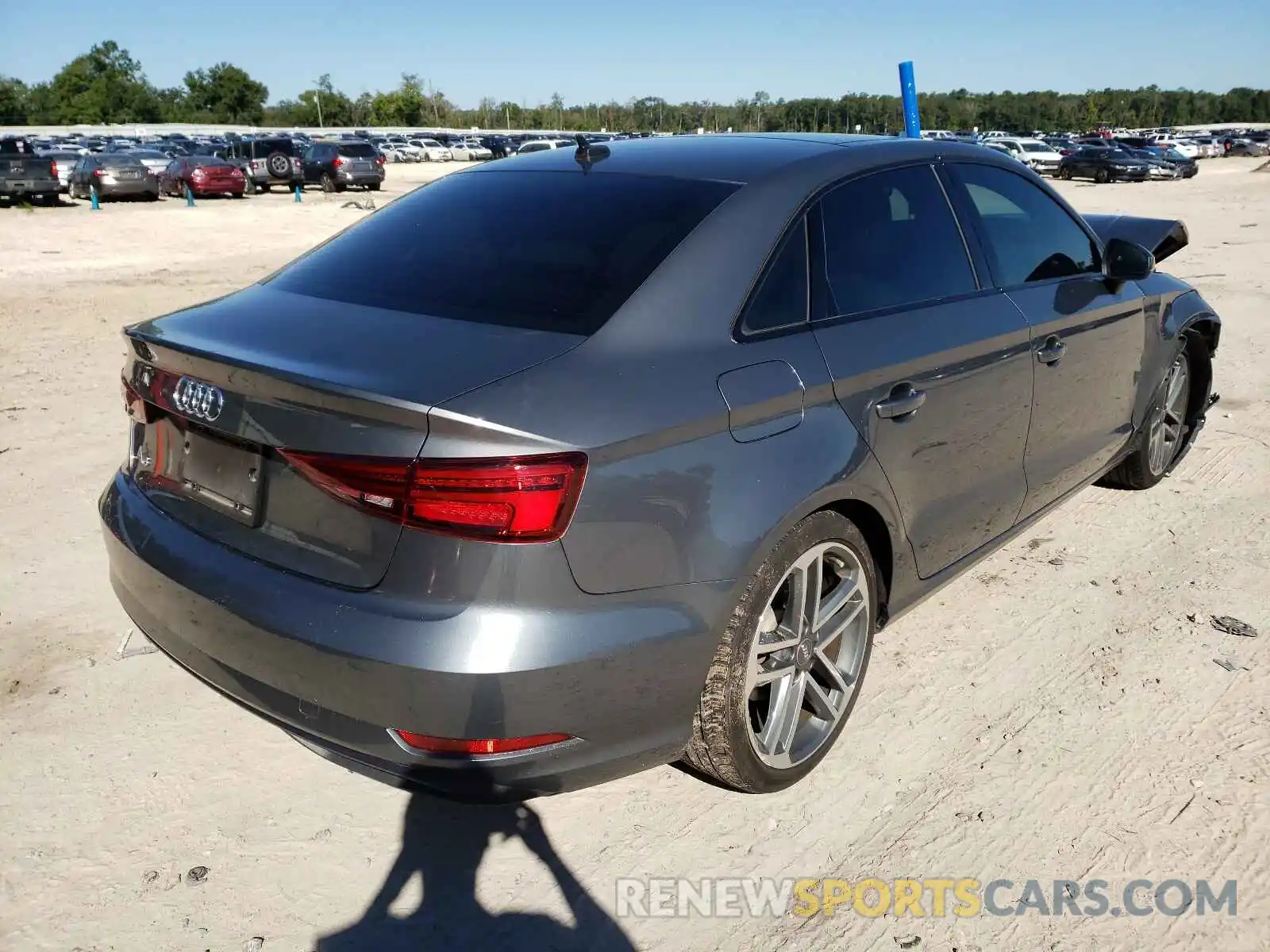 4 Photograph of a damaged car WAUAUGFFXKA108293 AUDI A3 2019