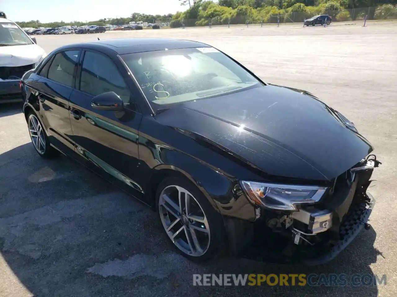 1 Photograph of a damaged car WAUAUGFFXKA117589 AUDI A3 2019