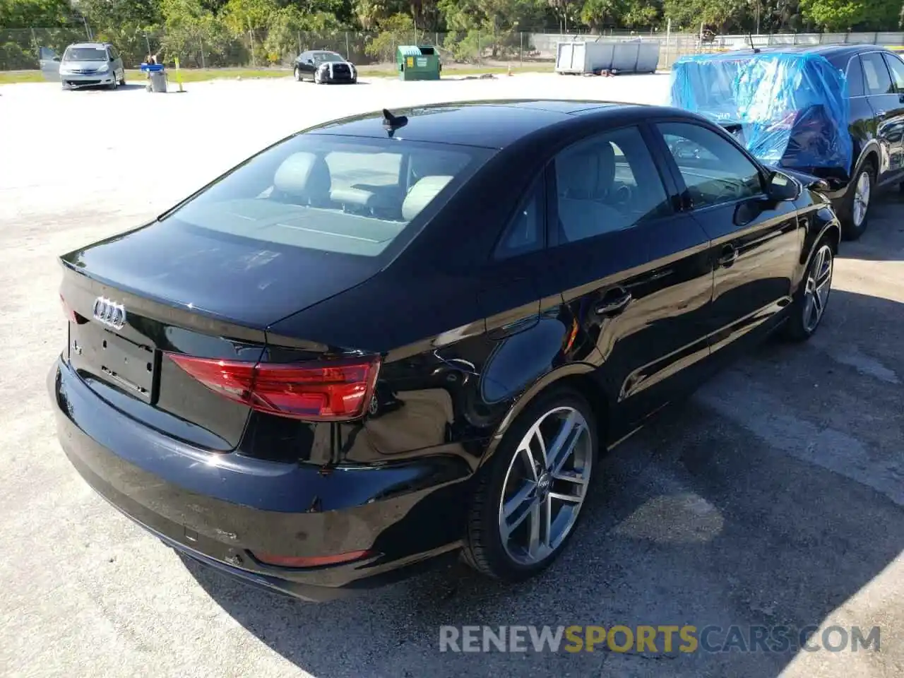 4 Photograph of a damaged car WAUAUGFFXKA117589 AUDI A3 2019