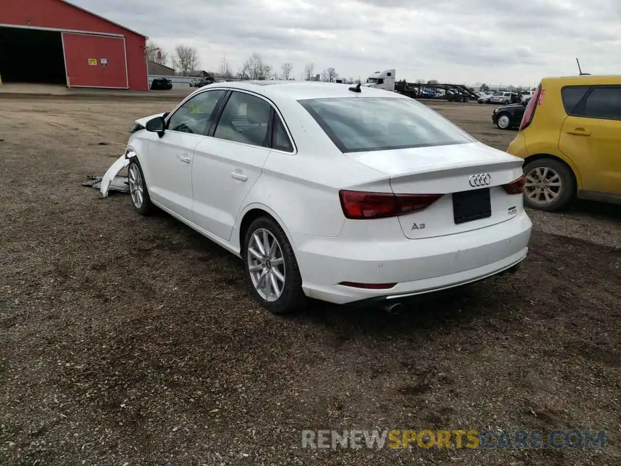 3 Photograph of a damaged car WAUBEGFF0K1022301 AUDI A3 2019