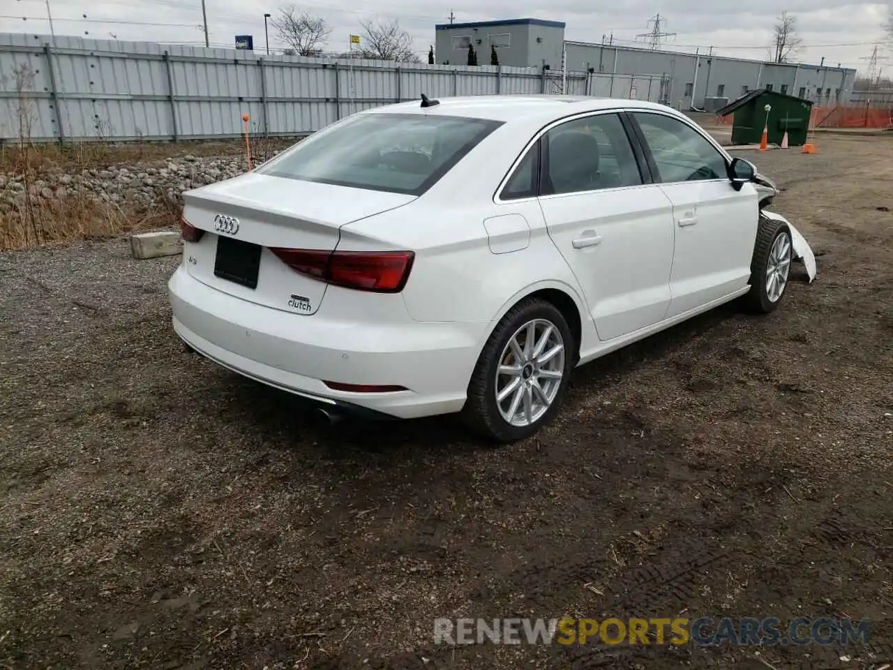 4 Photograph of a damaged car WAUBEGFF0K1022301 AUDI A3 2019