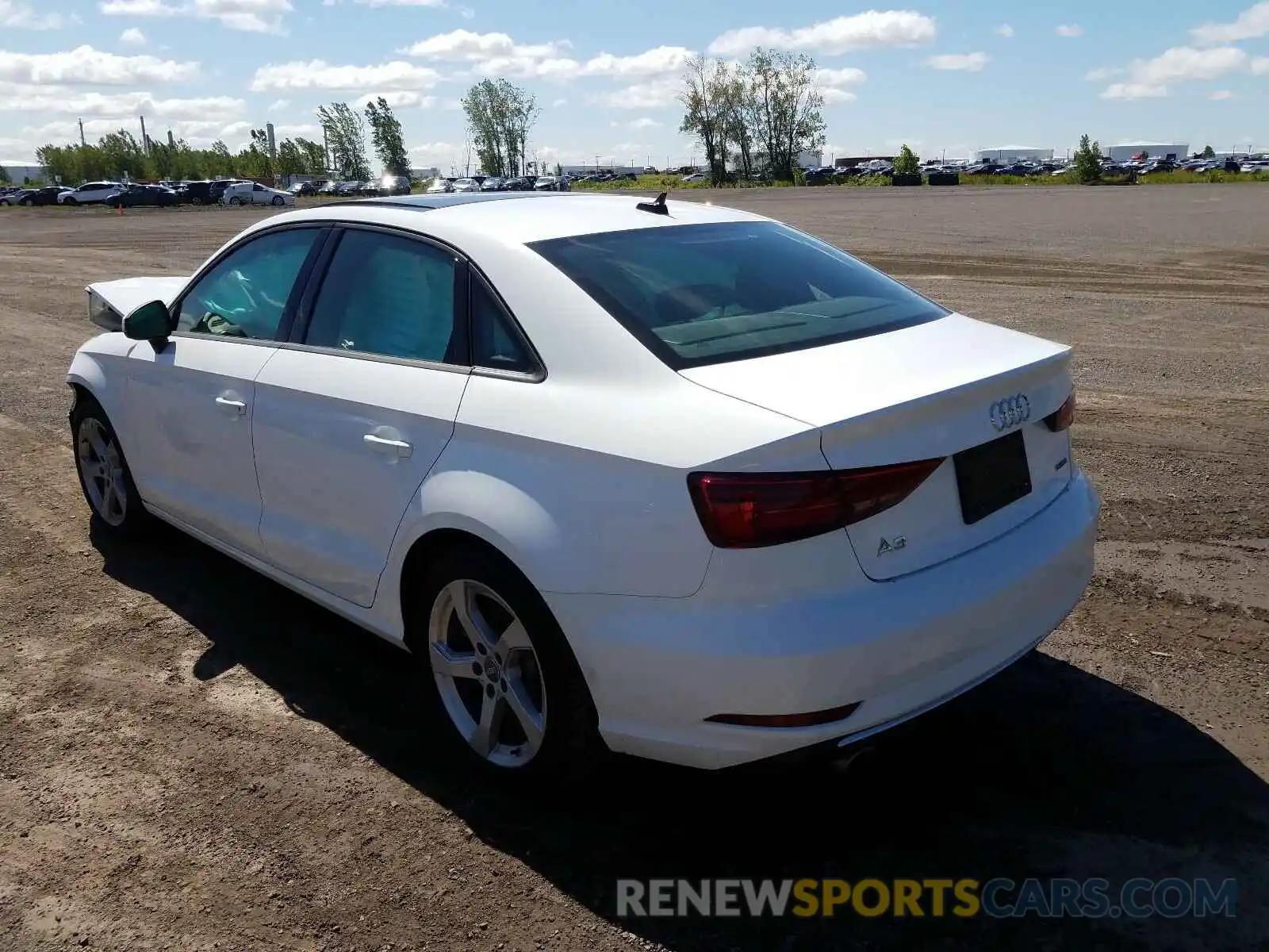 3 Photograph of a damaged car WAUBEGFF1KA079588 AUDI A3 2019