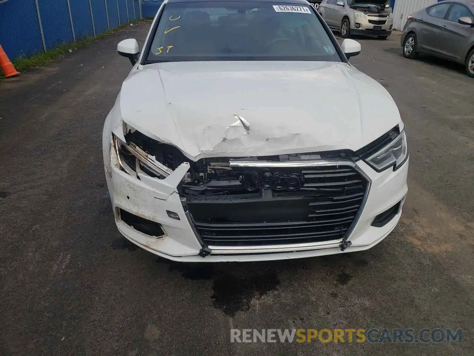 9 Photograph of a damaged car WAUBEGFF2K1017648 AUDI A3 2019