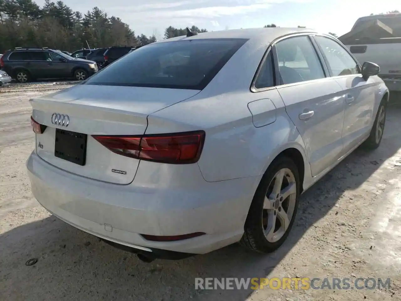 4 Photograph of a damaged car WAUBEGFF4K1018820 AUDI A3 2019