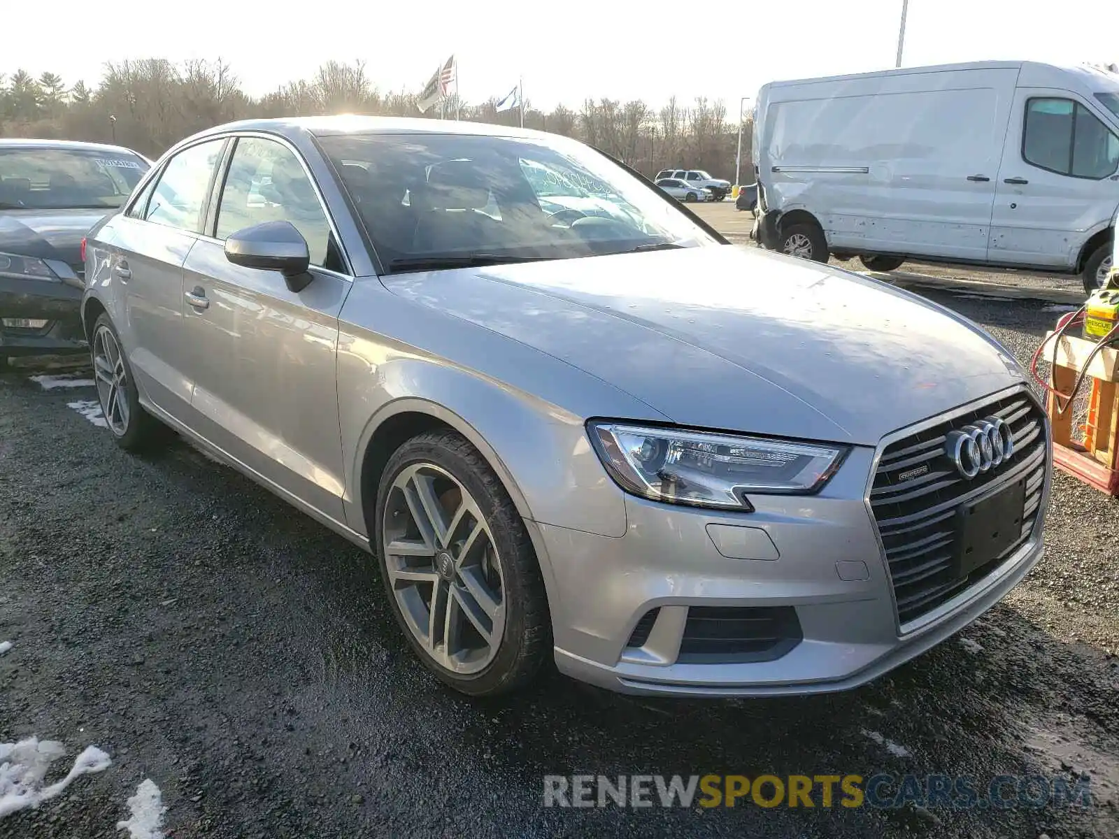 1 Photograph of a damaged car WAUBEGFF6K1017846 AUDI A3 2019