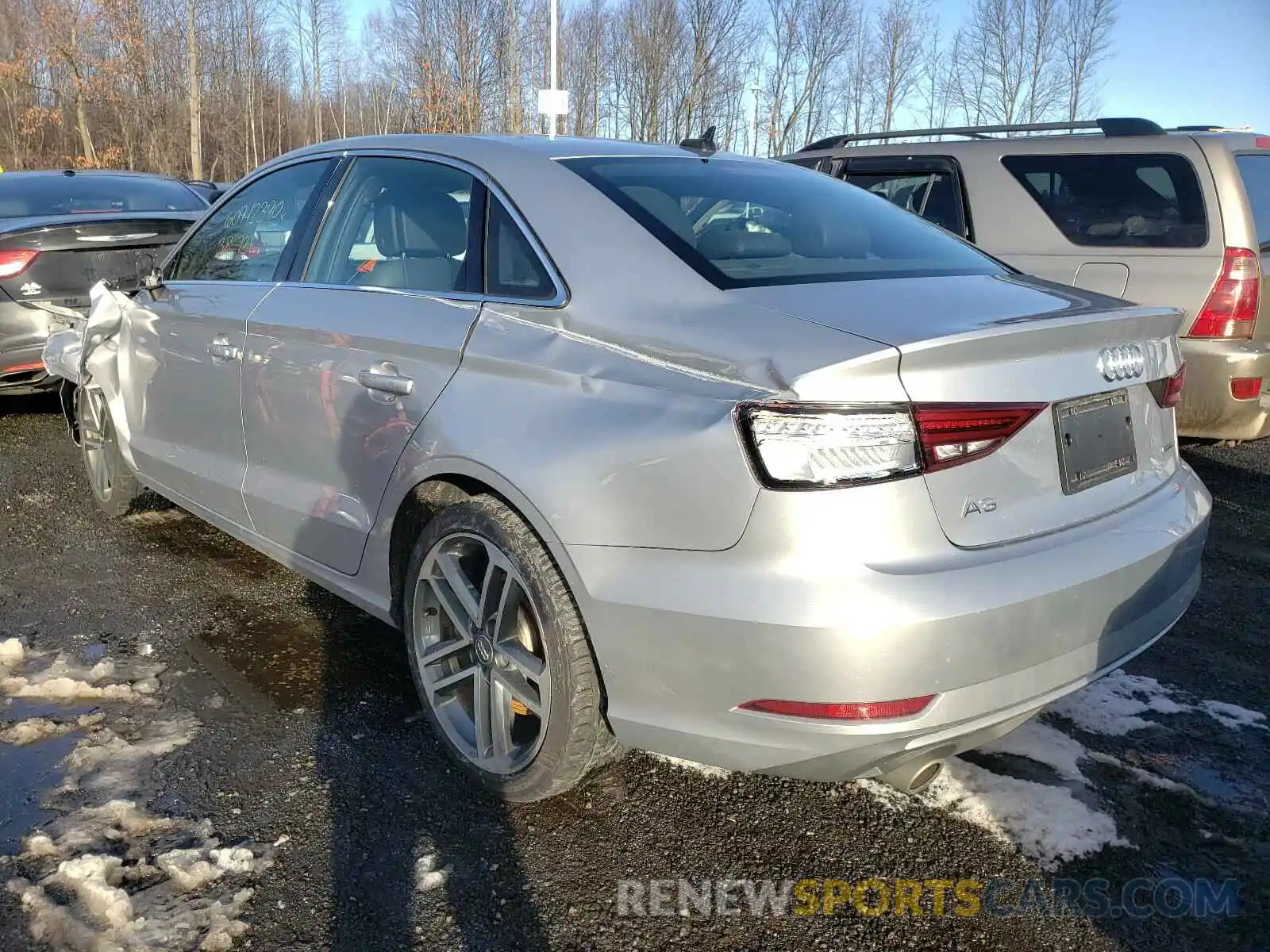 3 Photograph of a damaged car WAUBEGFF6K1017846 AUDI A3 2019