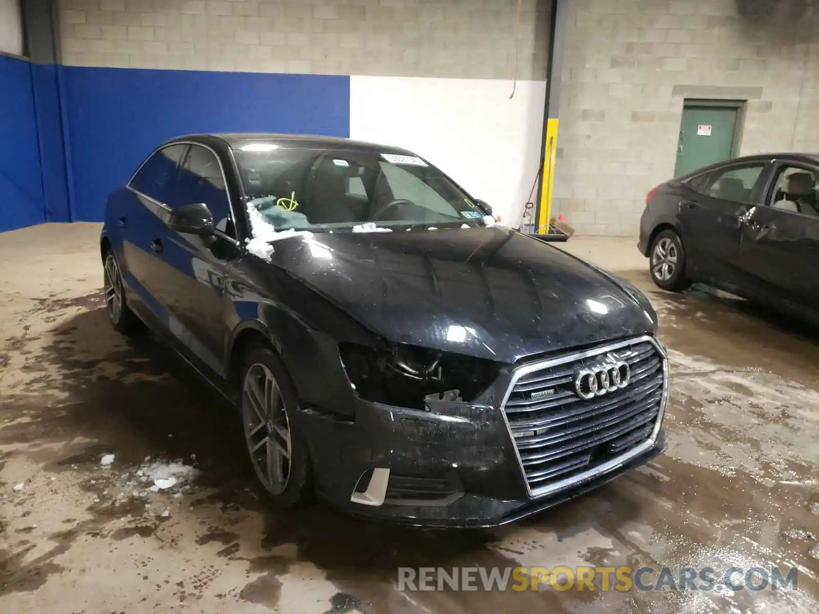 1 Photograph of a damaged car WAUBEGFF6K1027826 AUDI A3 2019