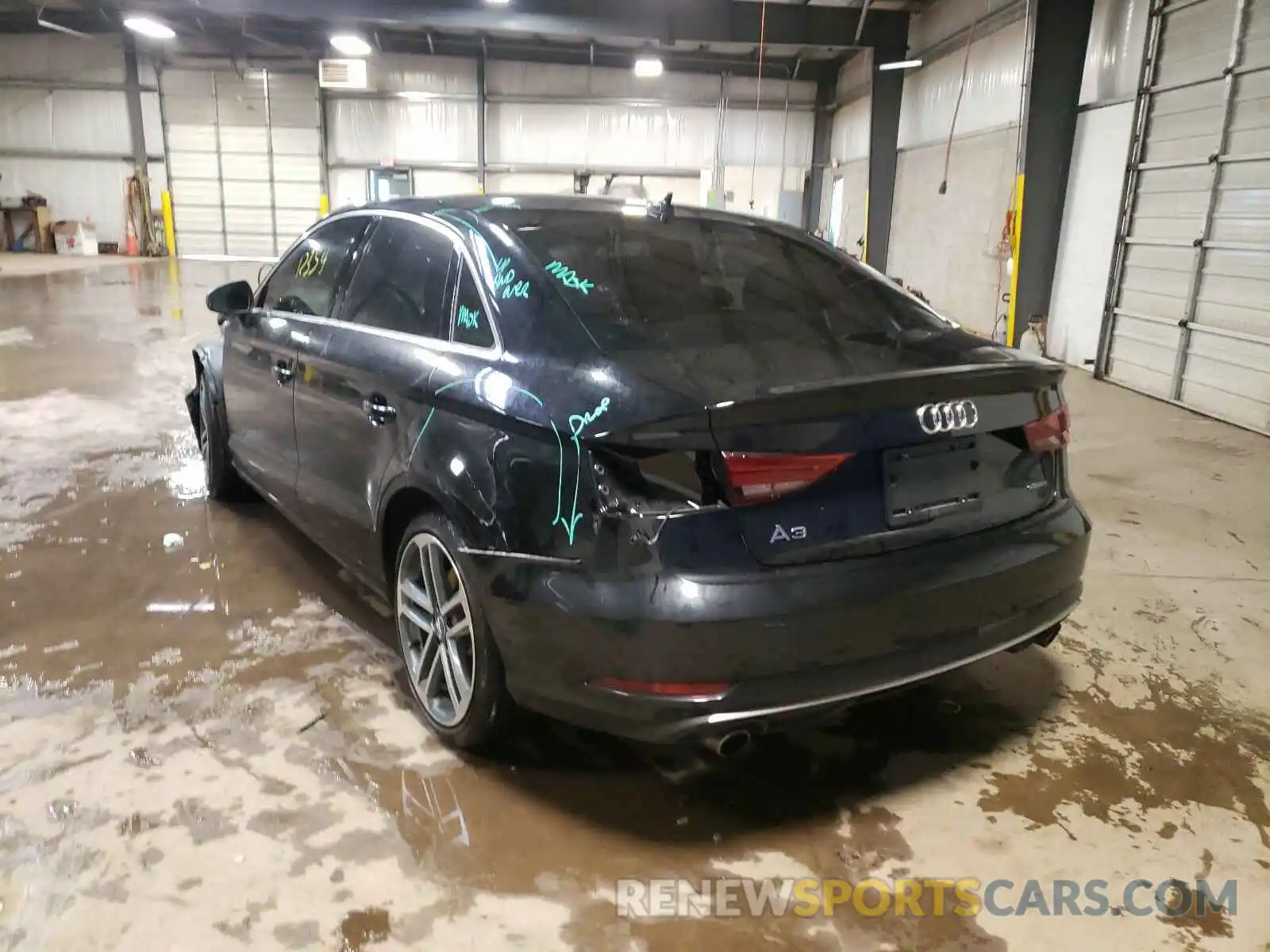 3 Photograph of a damaged car WAUBEGFF6K1027826 AUDI A3 2019