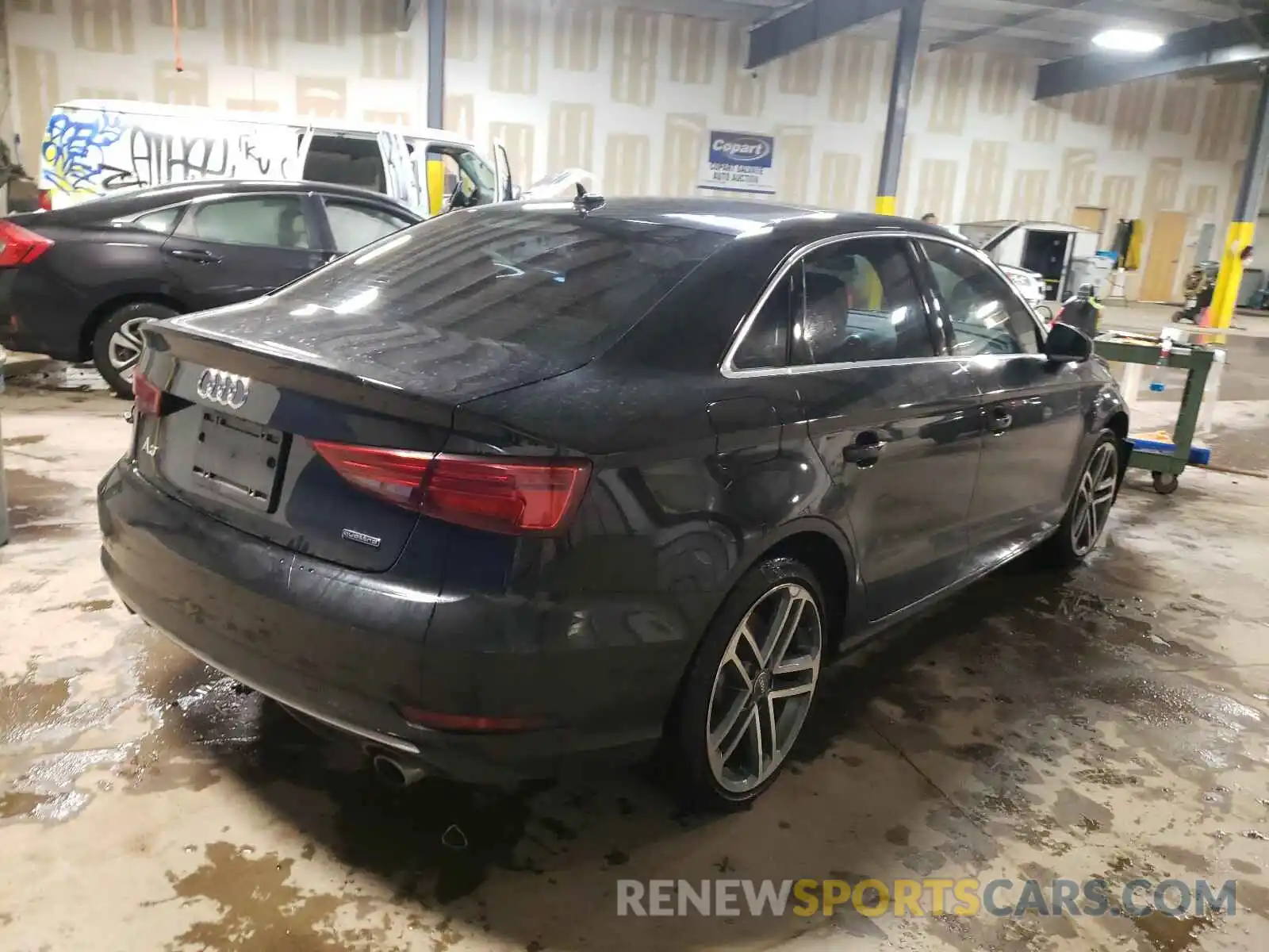 4 Photograph of a damaged car WAUBEGFF6K1027826 AUDI A3 2019