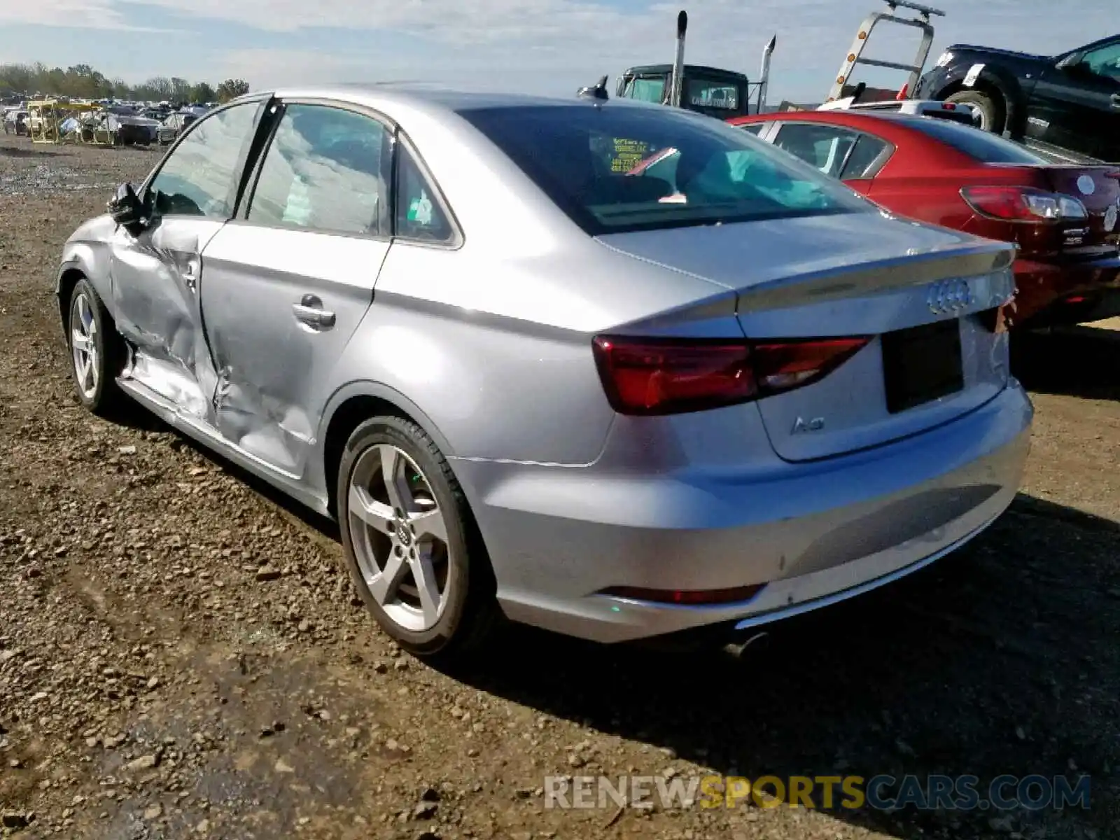 3 Photograph of a damaged car WAUBEGFF7K1018052 AUDI A3 2019