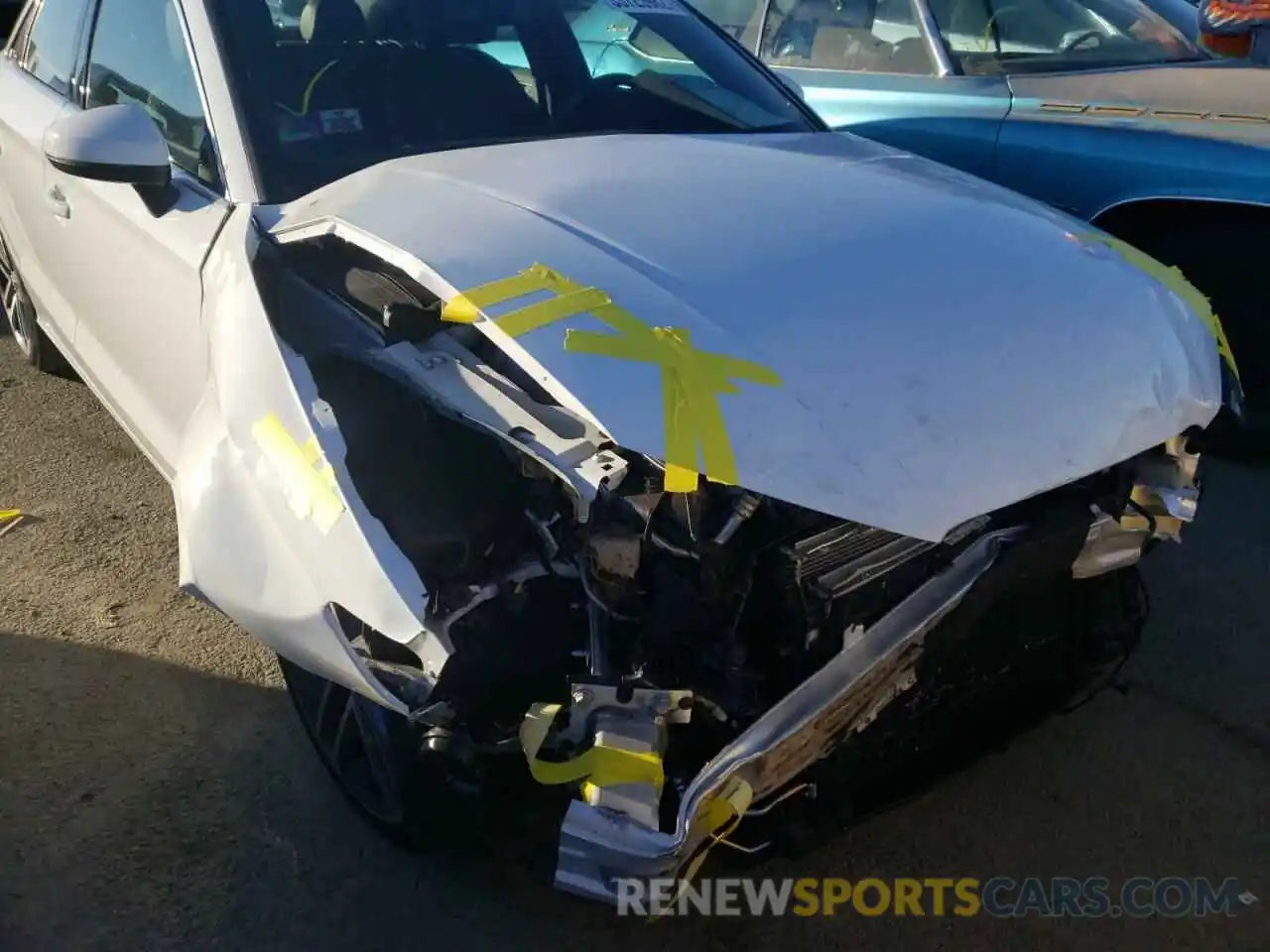 9 Photograph of a damaged car WAUBEGFF7KA106387 AUDI A3 2019