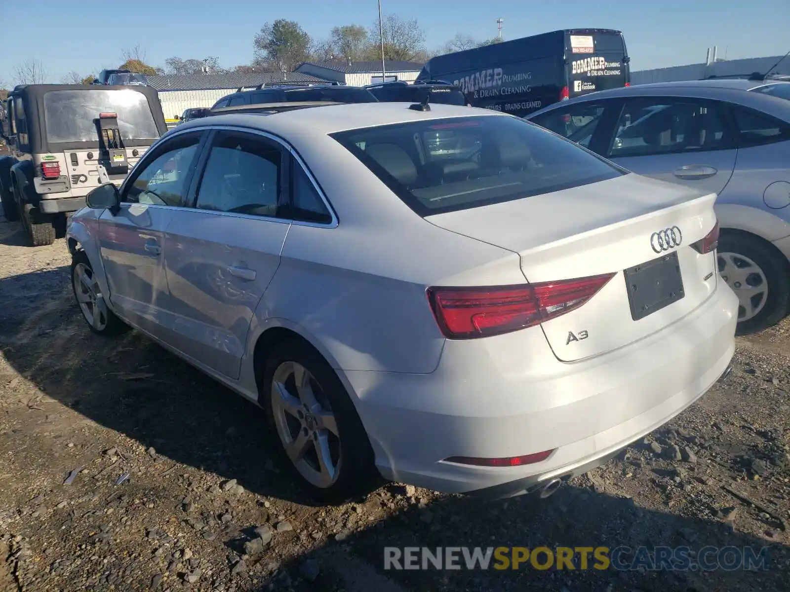 3 Photograph of a damaged car WAUBEGFF8KA086022 AUDI A3 2019