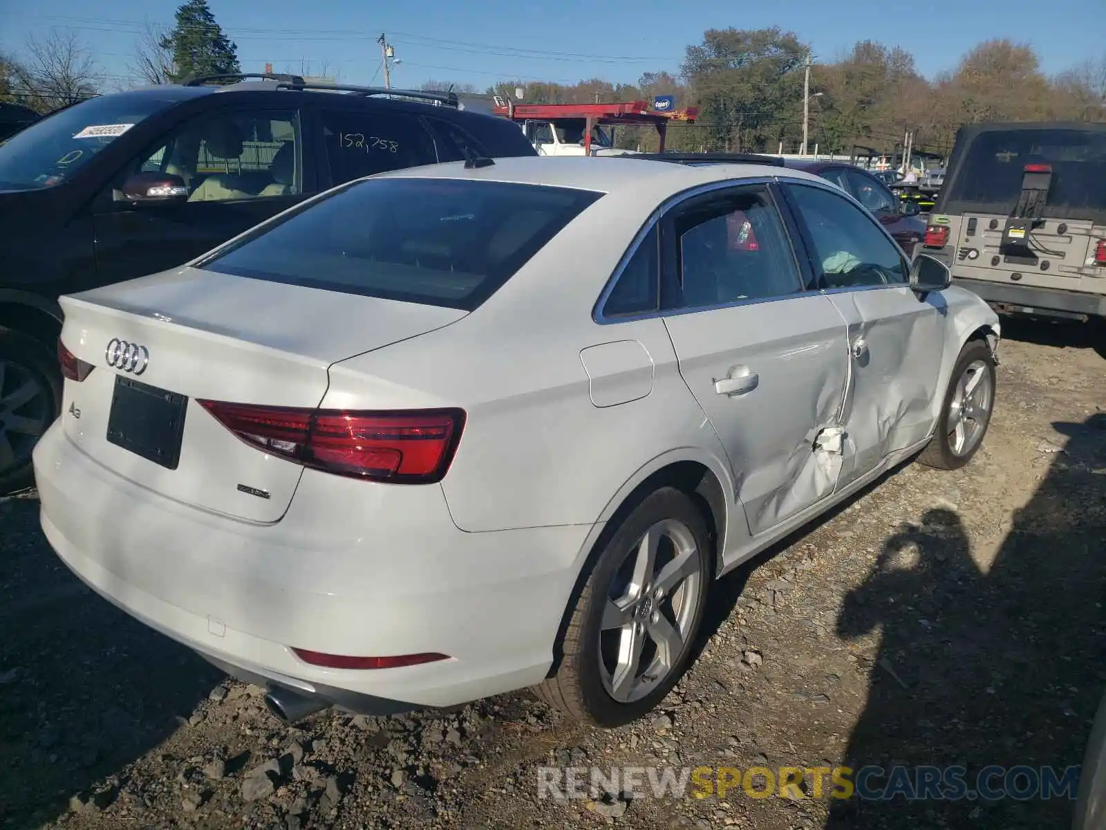 4 Photograph of a damaged car WAUBEGFF8KA086022 AUDI A3 2019