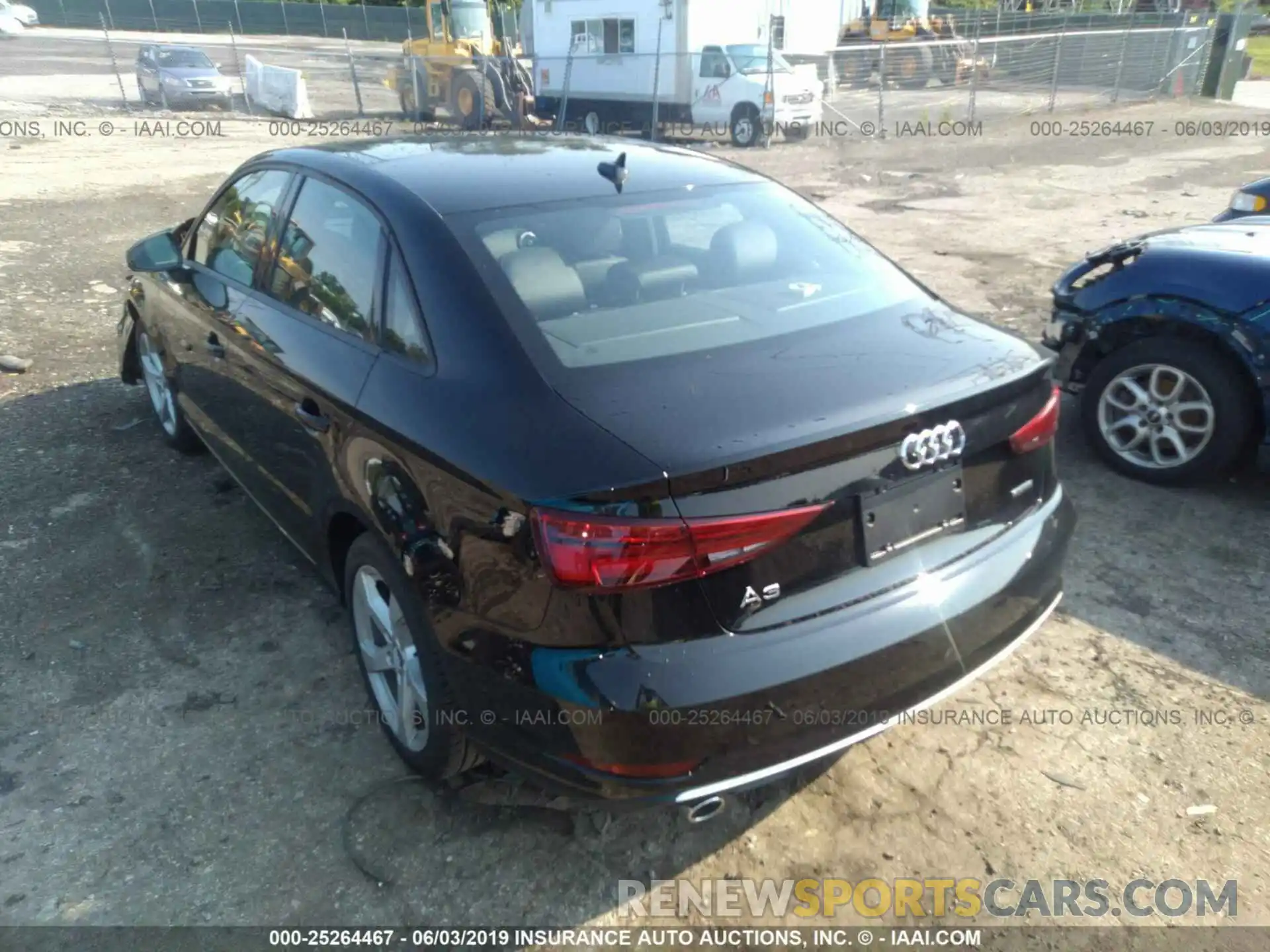 3 Photograph of a damaged car WAUBEGFFXK1018109 AUDI A3 2019