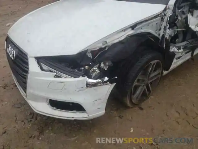 9 Photograph of a damaged car WAUBEGFFXKA078519 AUDI A3 2019