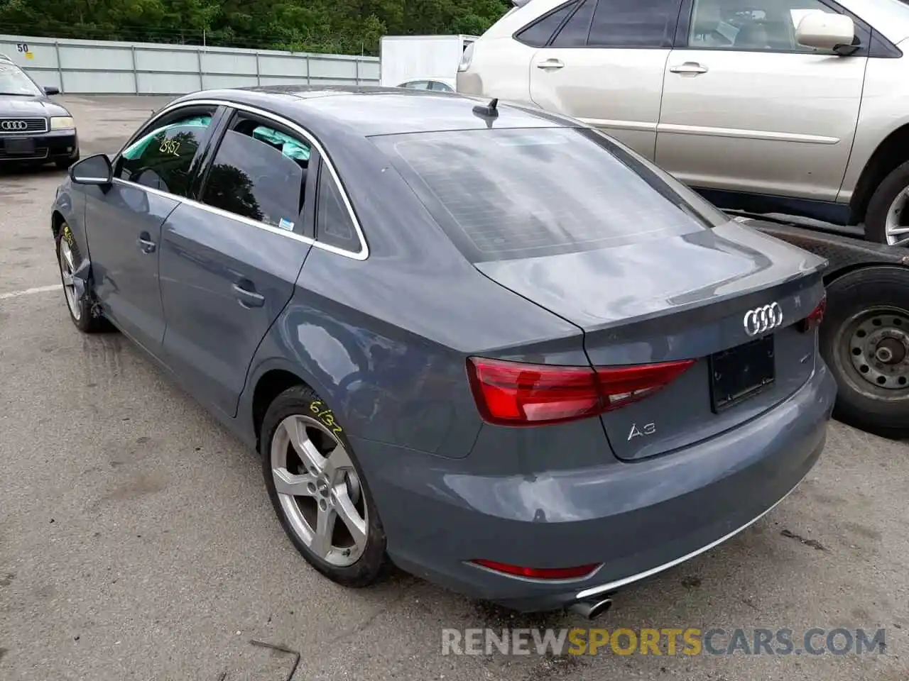 3 Photograph of a damaged car WAUBEGFFXKA100003 AUDI A3 2019