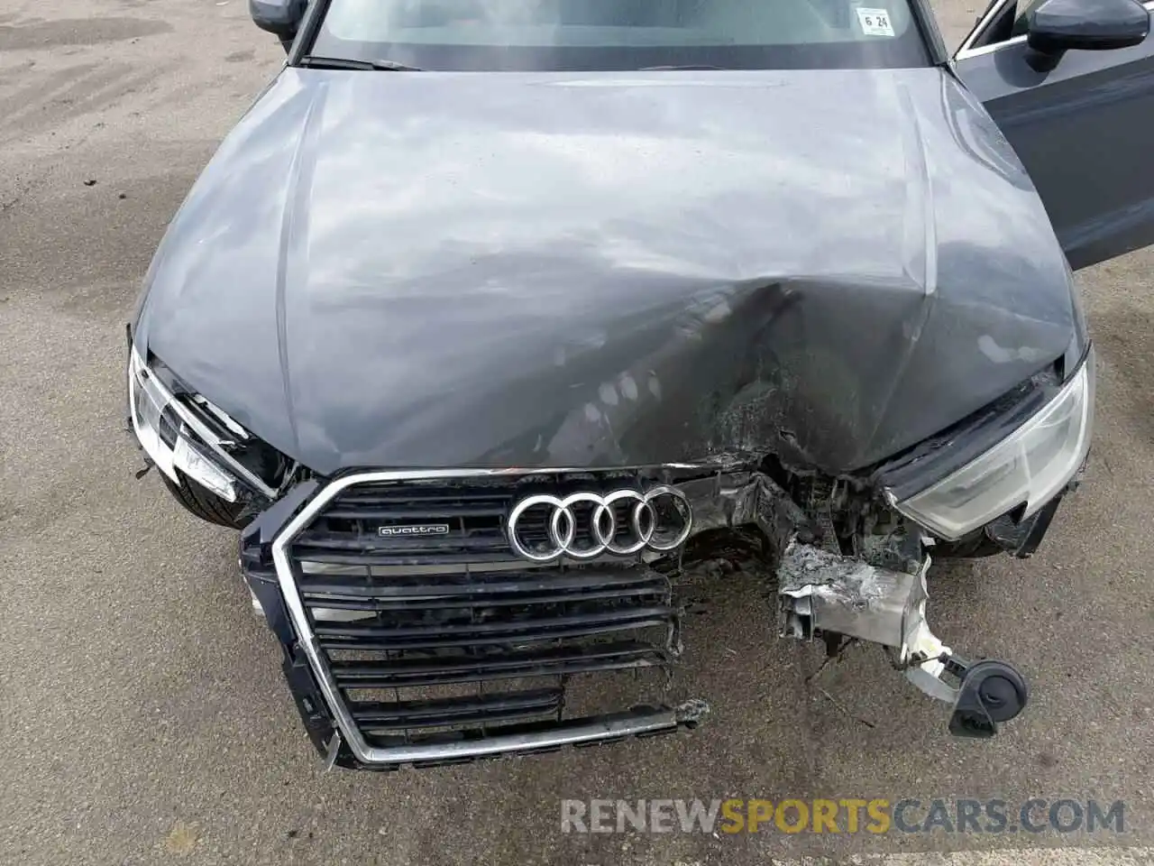 7 Photograph of a damaged car WAUBEGFFXKA100003 AUDI A3 2019