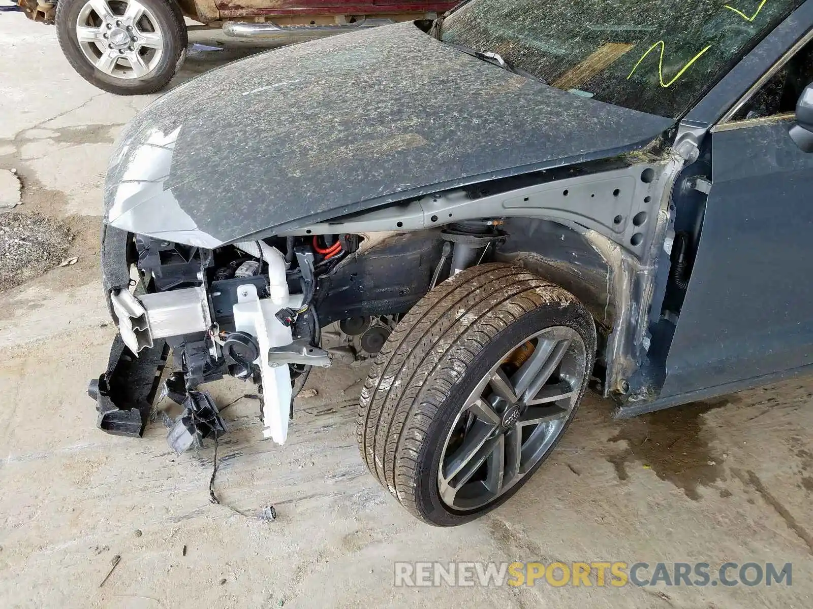 9 Photograph of a damaged car WAUBEGFFXKA114841 AUDI A3 2019