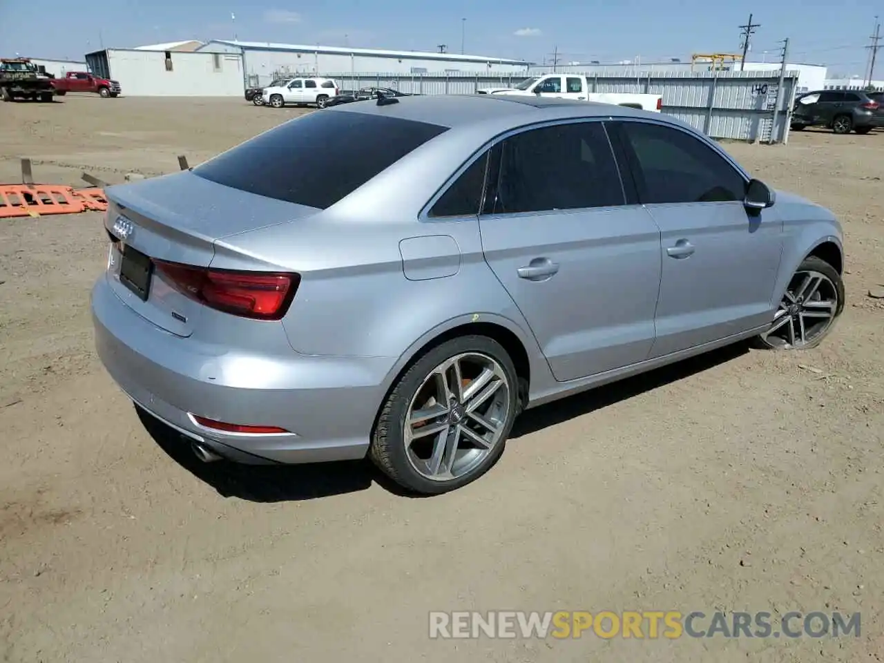 4 Photograph of a damaged car WAUBEGFFXKA118694 AUDI A3 2019