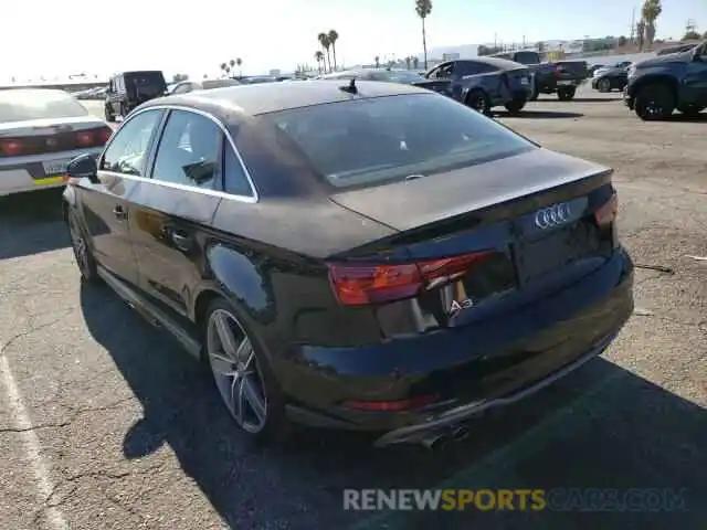 3 Photograph of a damaged car WAUGUGFF0KA102027 AUDI A3 2019