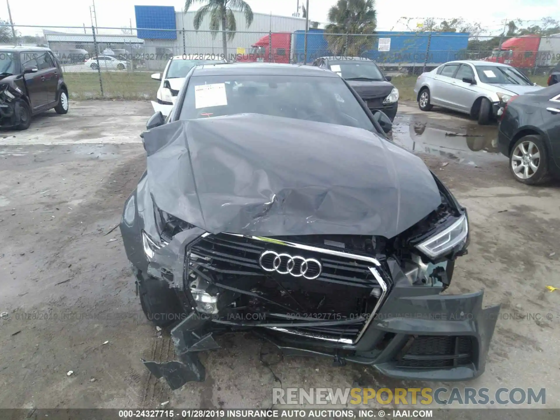 6 Photograph of a damaged car WAUGUGFF3K1011379 AUDI A3 2019