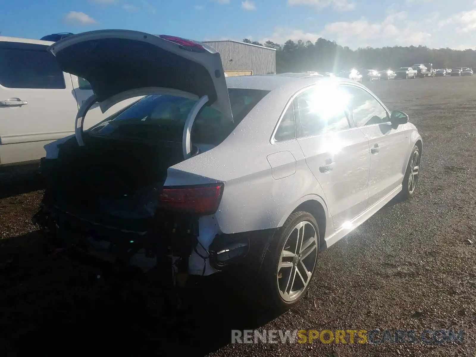 4 Photograph of a damaged car WAUGUGFF6K1008895 AUDI A3 2019