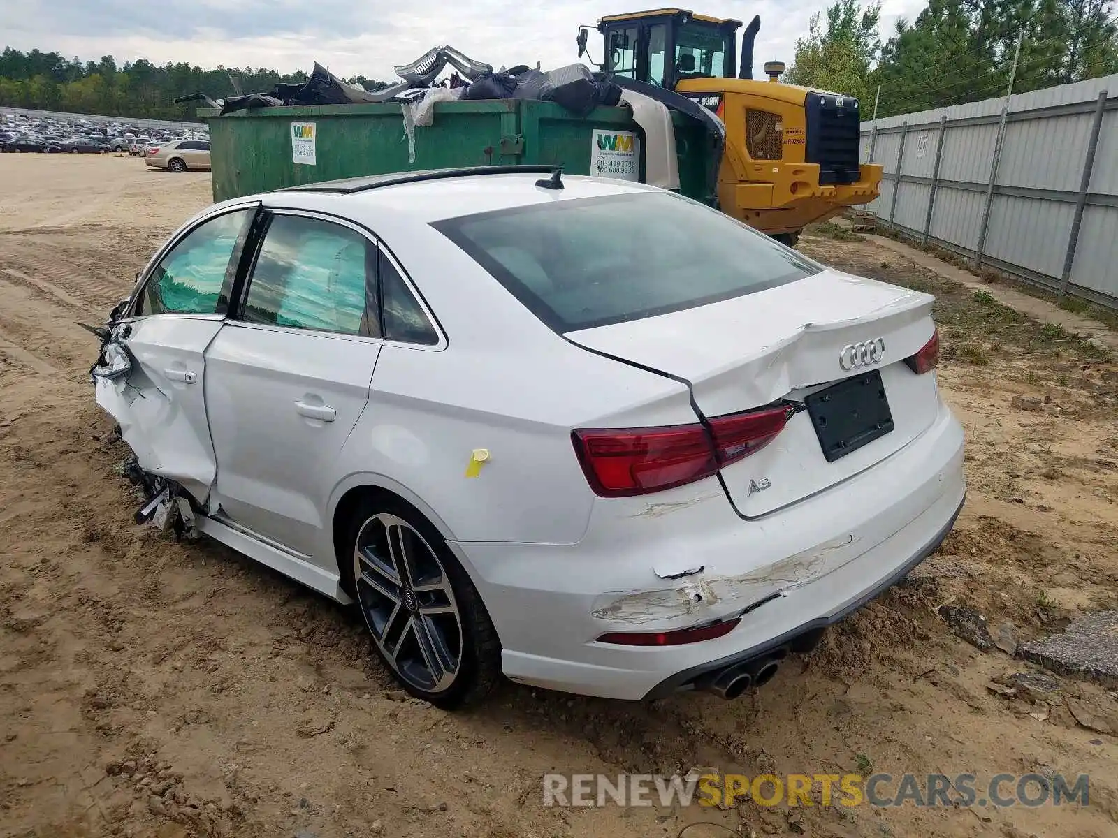 3 Photograph of a damaged car WAUGUGFF6K1010985 AUDI A3 2019