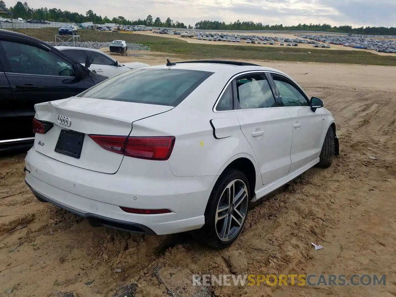 4 Photograph of a damaged car WAUGUGFF6K1010985 AUDI A3 2019