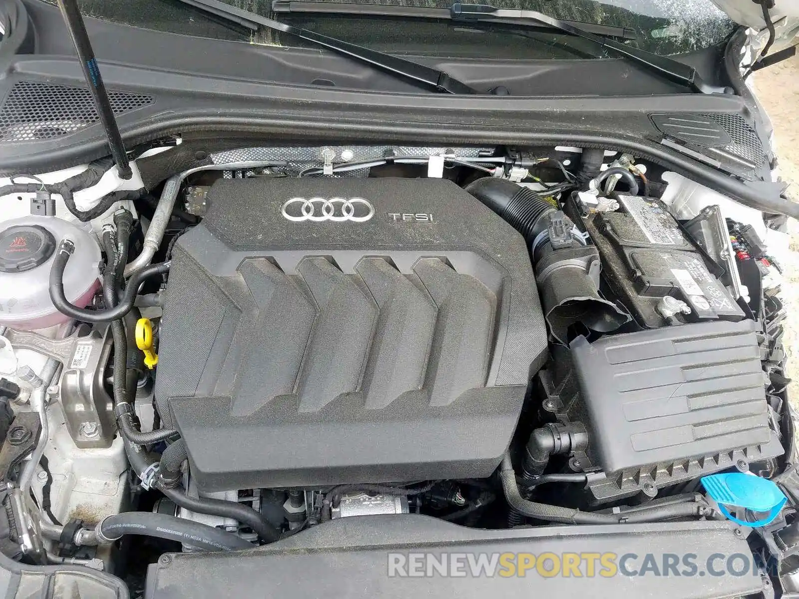 7 Фотография поврежденного автомобиля WAUGUGFF6K1010985 AUDI A3 2019