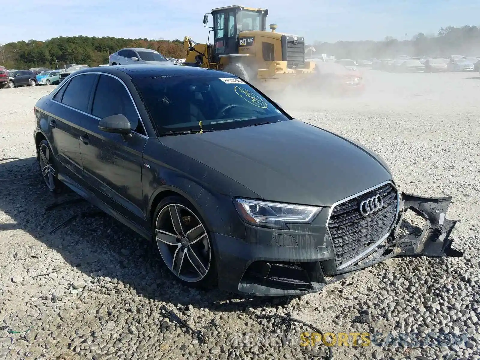 1 Photograph of a damaged car WAUGUGFF6KA075643 AUDI A3 2019