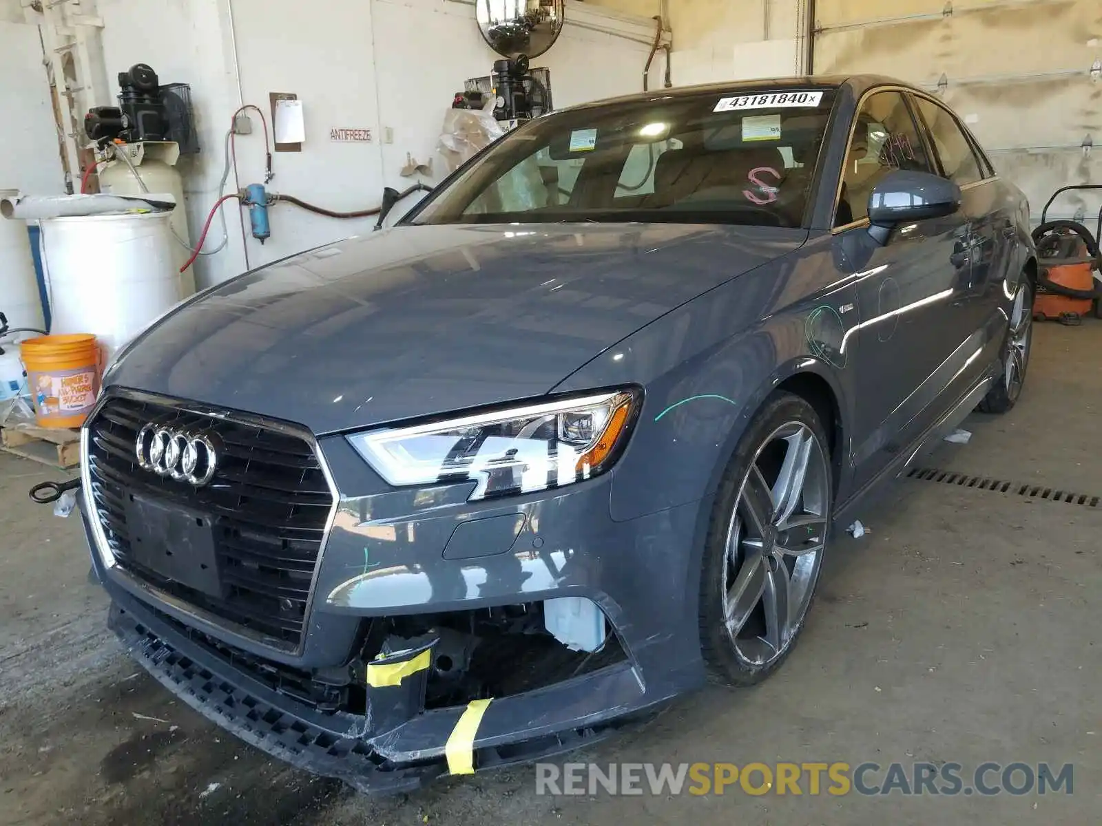 2 Photograph of a damaged car WAUGUGFF7K1008940 AUDI A3 2019