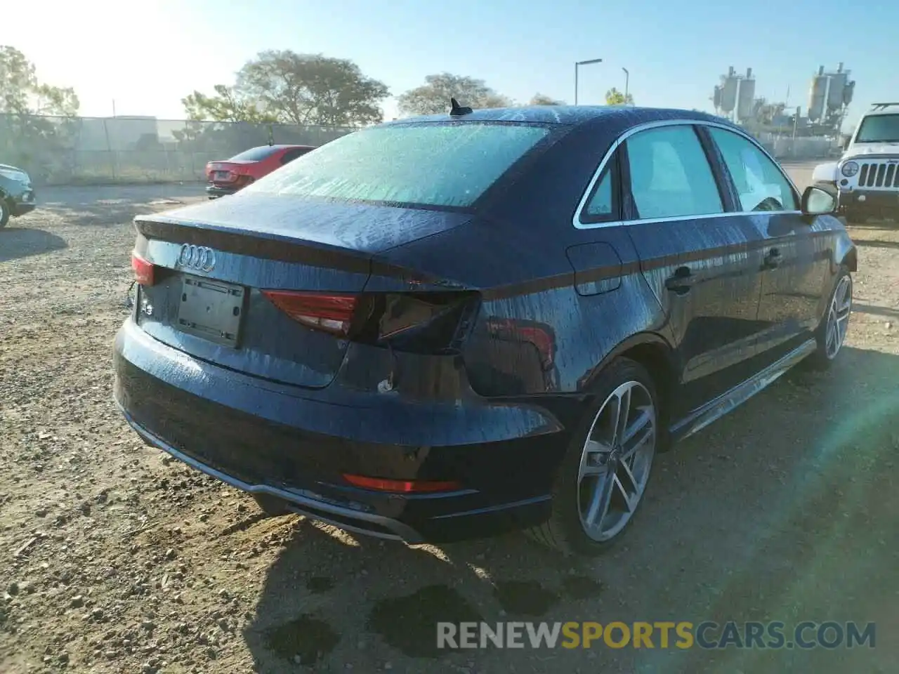 4 Photograph of a damaged car WAUGUGFF8K1020773 AUDI A3 2019