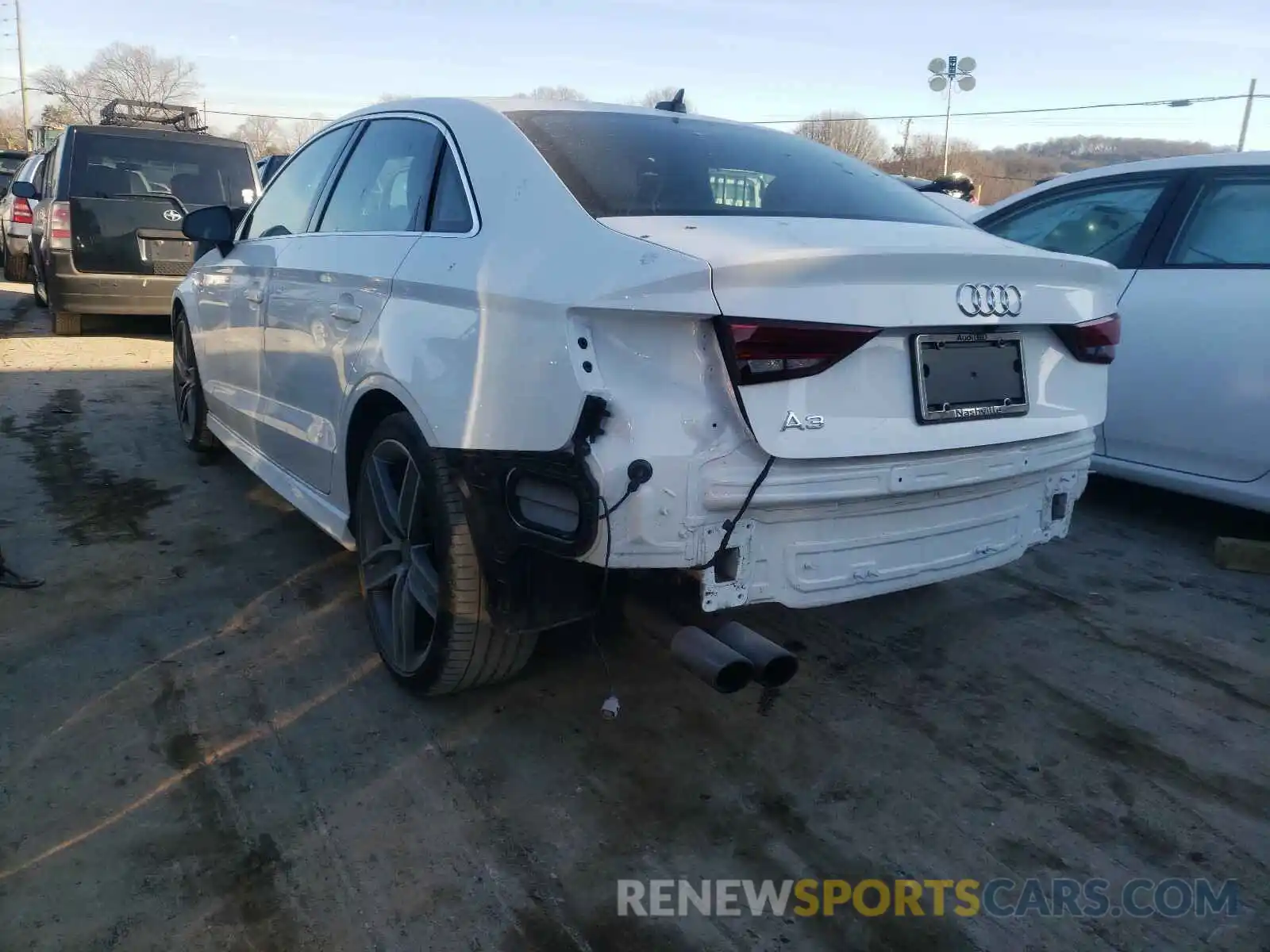 3 Photograph of a damaged car WAUGUGFF9K1011306 AUDI A3 2019