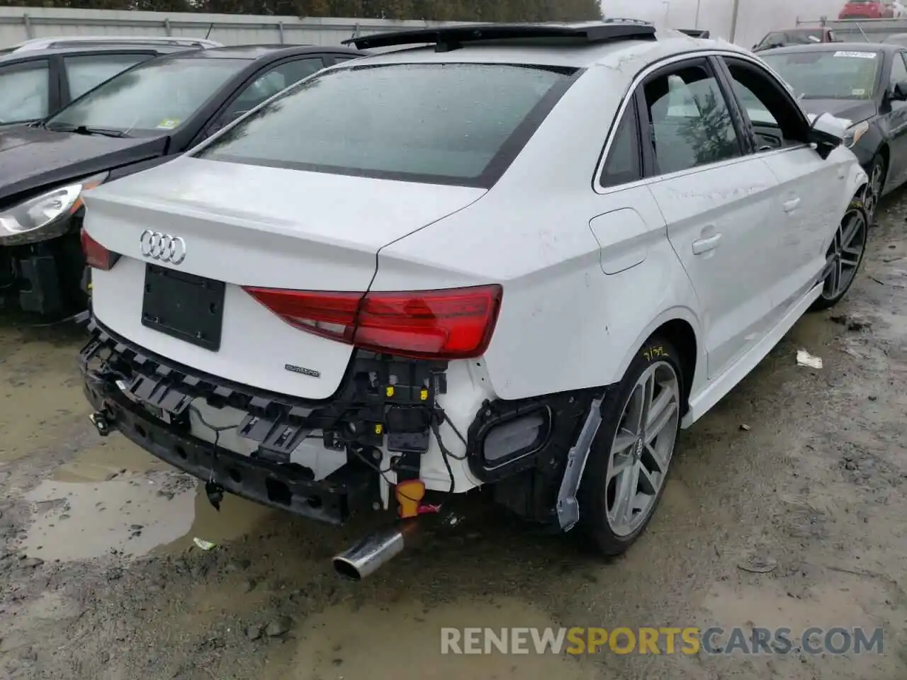 4 Photograph of a damaged car WAUJEGFF0KA109255 AUDI A3 2019