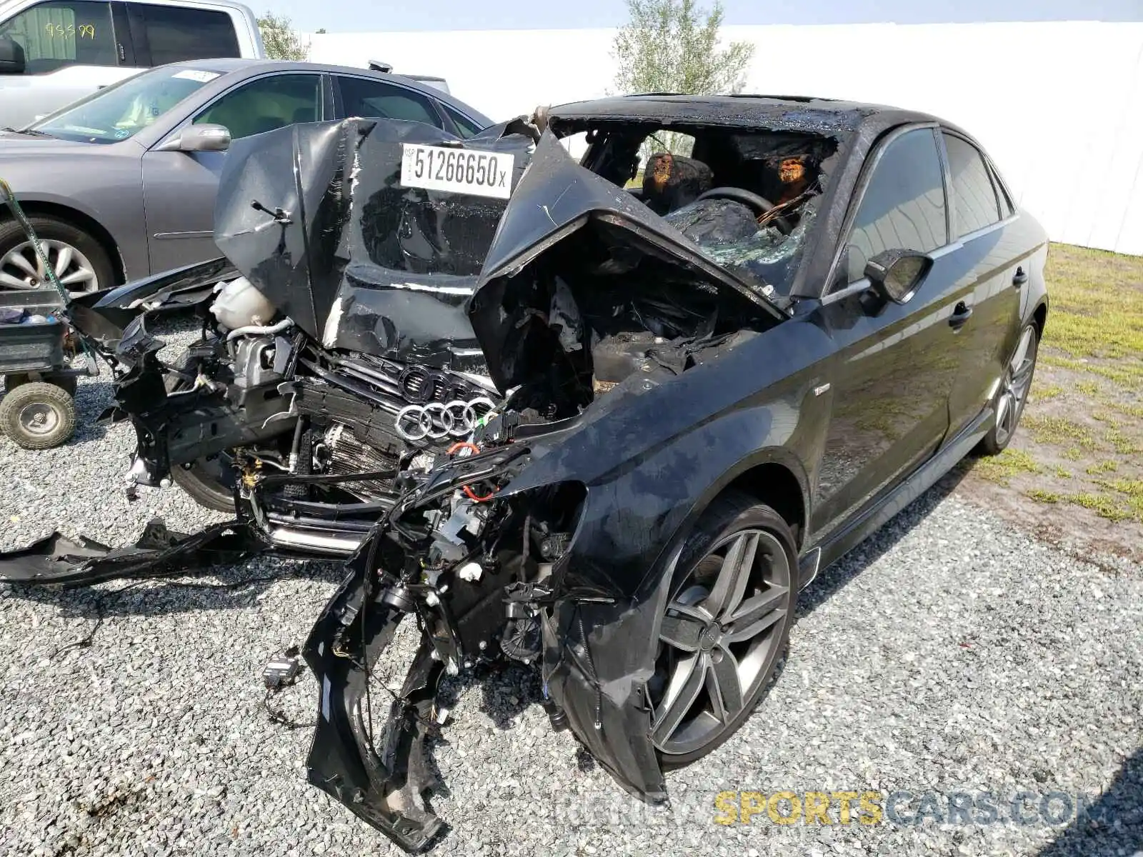 2 Photograph of a damaged car WAUJEGFF0KA111538 AUDI A3 2019